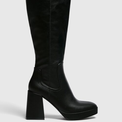 Knee-High Heeled Boots