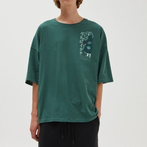 Naruto Itachi Print T-shirt