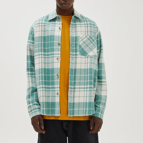 Check Overshirt With Pocket Detail